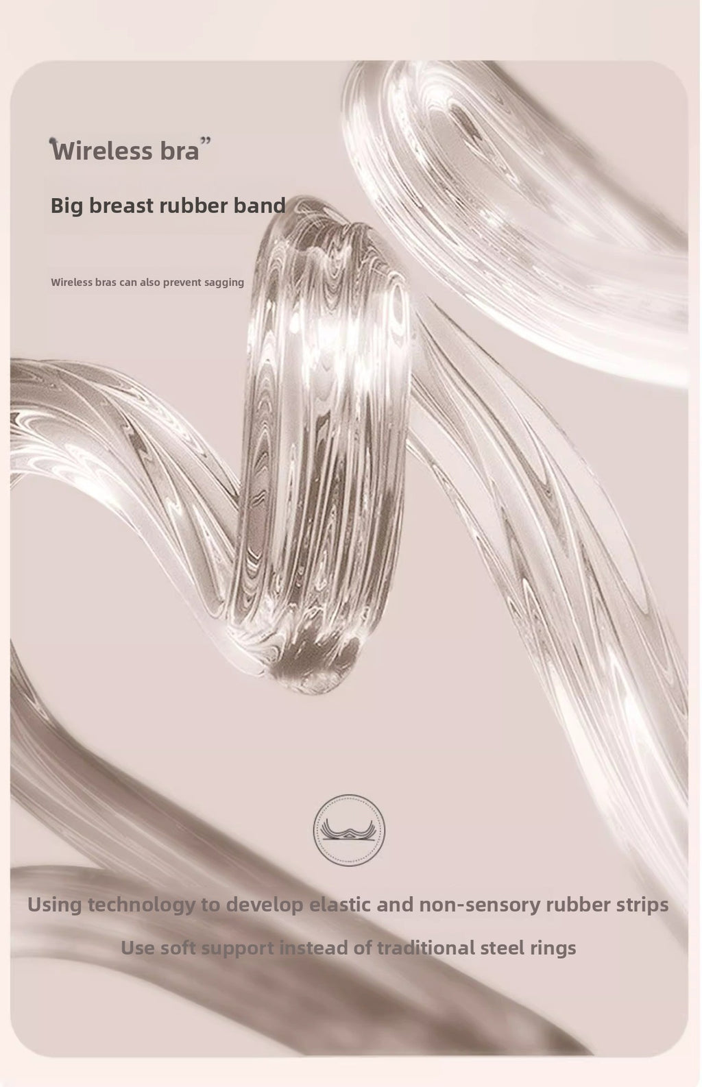 Wire-Free T-Shirt Bra - Women's Wire-Free V-Neck Cross Mesh Bra Comfortable Support T-Shirt Bra Wire-Free Seamless Gathered Everyday Bra