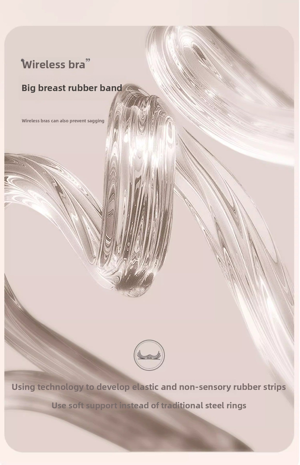 Wire-Free T-Shirt Bra - Women's Wire-Free V-Neck Cross Mesh Bra Comfortable Support T-Shirt Bra Wire-Free Seamless Gathered Everyday Bra